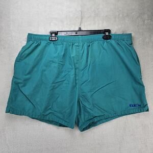 Vintage Hobie Surf Lined Swim Trunks Shorts Mens 2XL Teal Green Blue